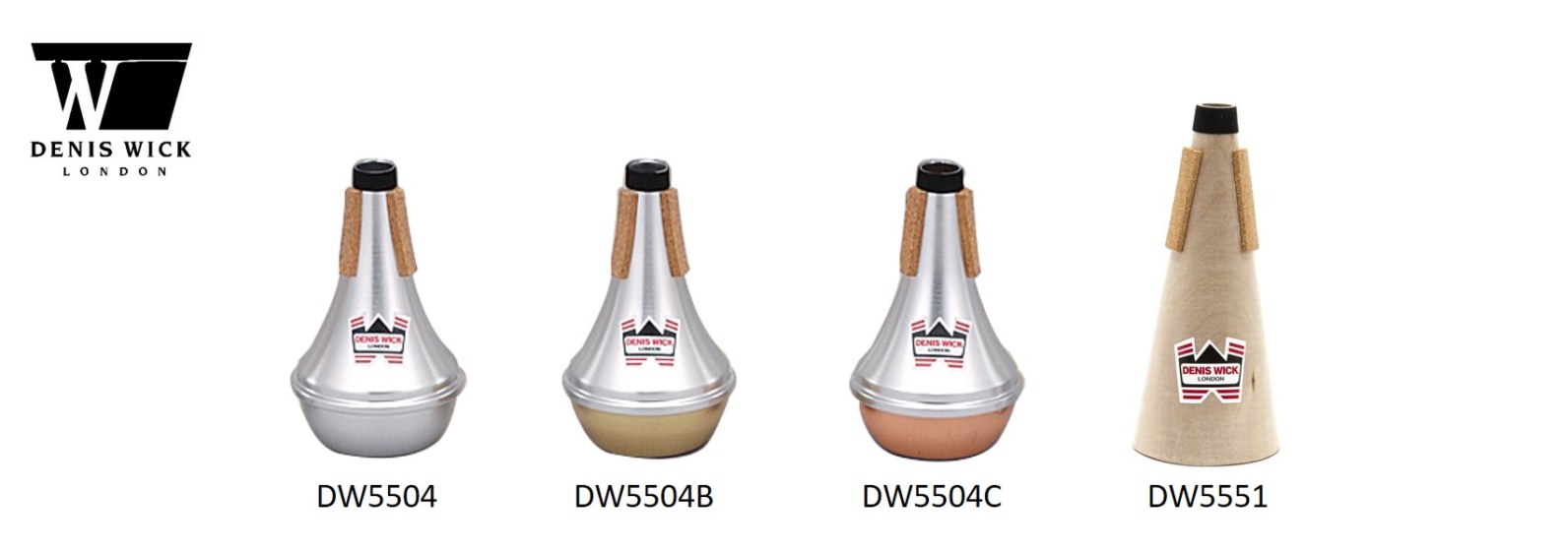 Denis Wick Straight Mutes - B&S